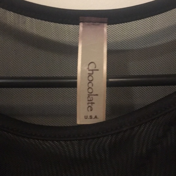 Black Mesh Insert Skater Dress | Small | W… - Picture 6 of 8